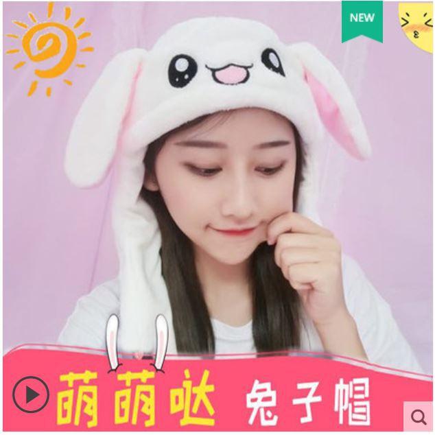 Mũ tai thỏ TIKTOK tai giật đặt là giao ngay