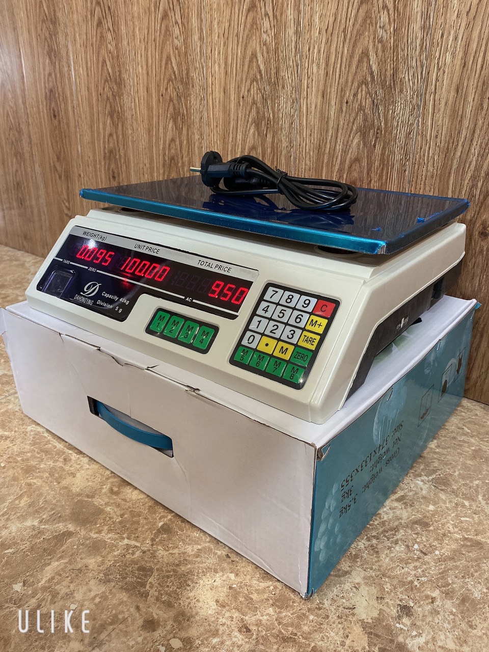 Cân tính tiền tối đa 40kg điện tử cao cấp xuất Hàn, cân tính tiền, cân điện tử