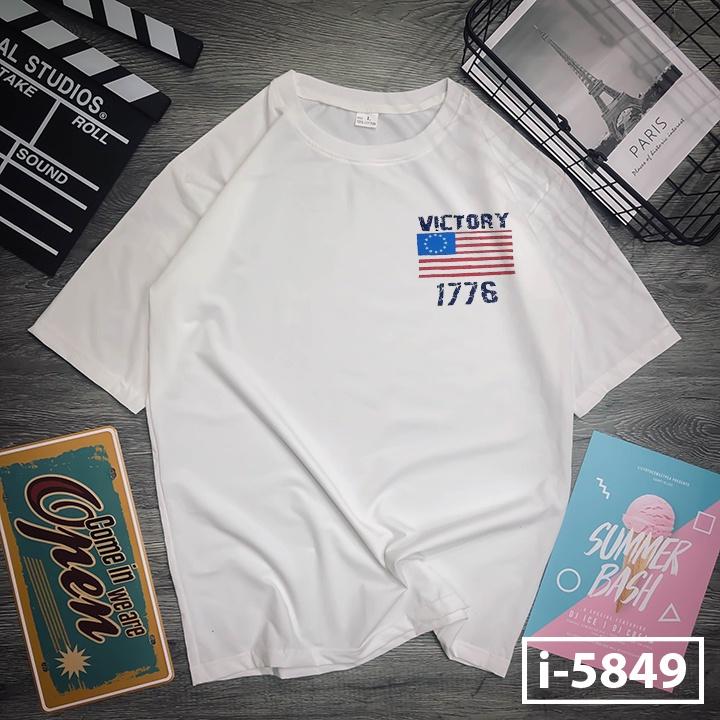 Áo Thun Nữ Unisex Lá Cờ VICTORY