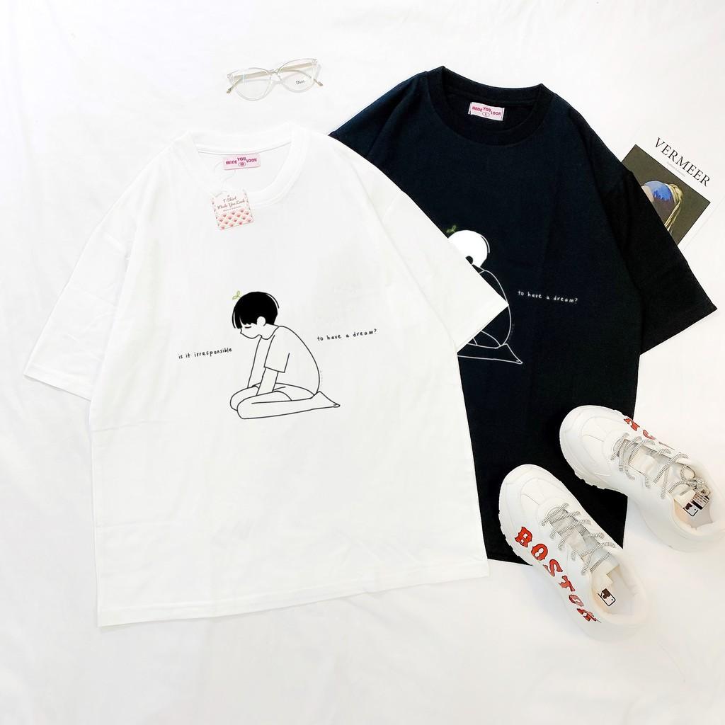 Áo thun tay lỡ Irresponsible phông Unisex nam nữ tee oversize form rộng pull Ulzzang Streetwear Hàn Quốc vải mềm