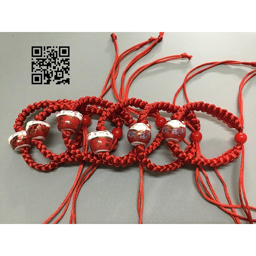 Vòng đỏ mèo may mắn chiêu tài - đón lộc