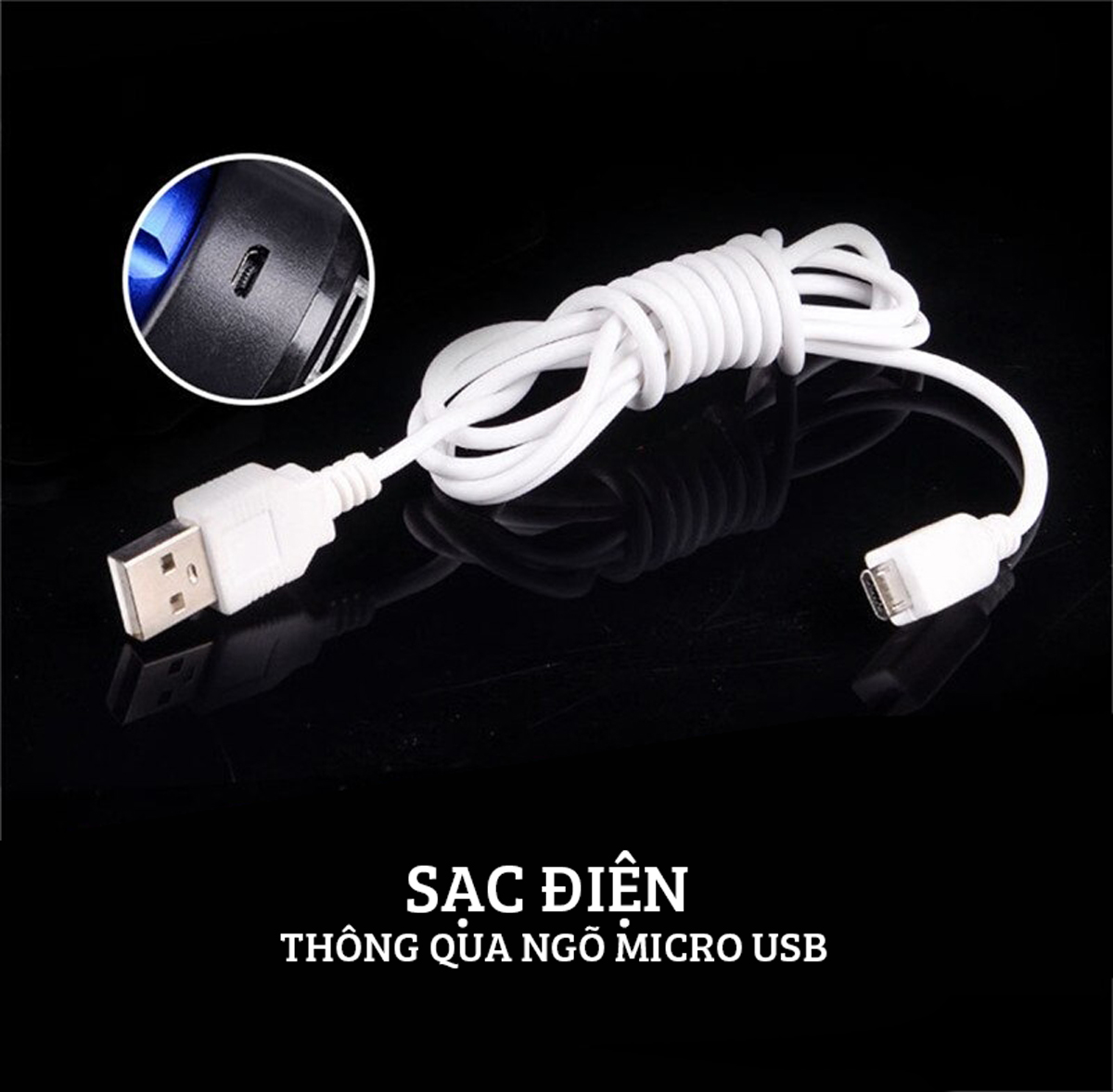 Đèn Pha, Đèn Pin Xe Đạp T6 Siêu Sáng Gắn Ghi Đông Sạc Điện Micro USB Với 2 Bóng Phụ Màu Đỏ Cảnh Báo An Toàn Ban Đêm Chống Nước Mai Lee