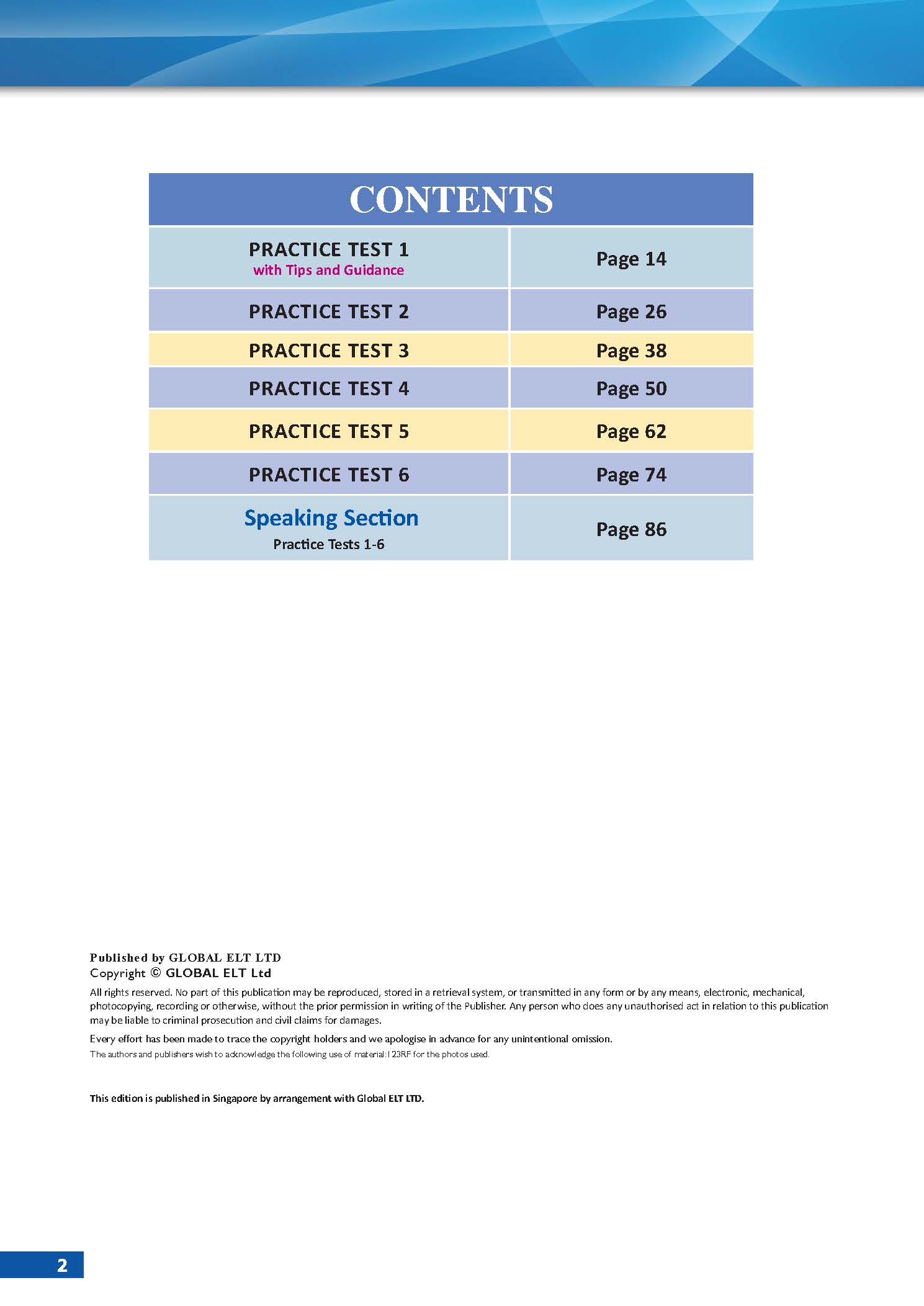 A2 Key 1 with 6 Complete Practice Tests - New Format 2020