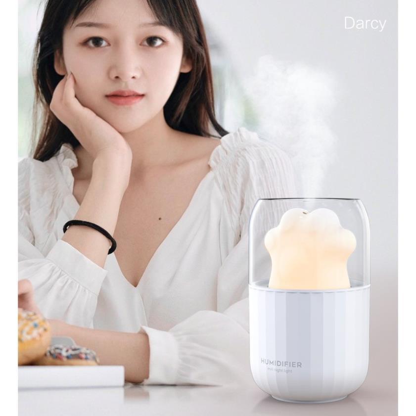 Máy phun sương mini Humidifier M206, dung tích 300ml, nhỏ gọn, đáng yêu