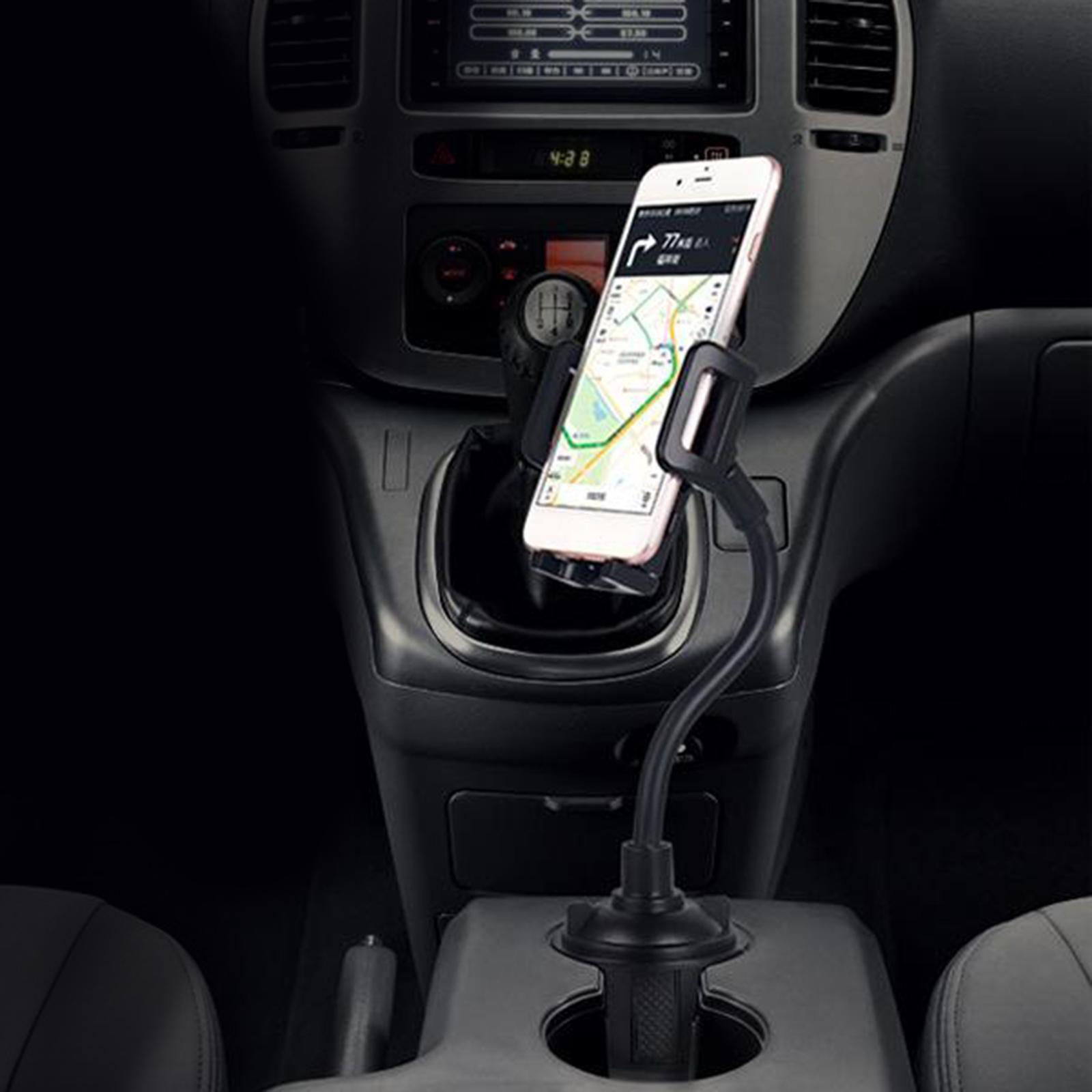 2021 Upgraded Hands-Free Car Cup Holder Phones Mount Cup Phone Cradle 360°