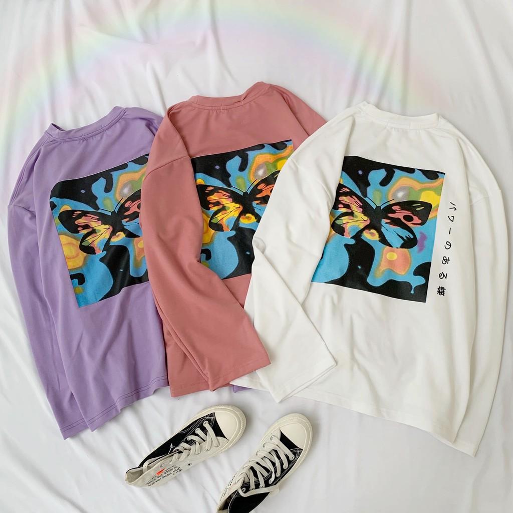 ÁO THUN TAY DÀI UNISEX NAM NỮ _ HÌNH THẬT _  99K