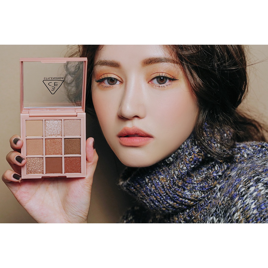 Bảng Phấn Mắt 9 Màu 3CE MULTI EYE COLOR PALETTE #OVERTAKE 8.5g