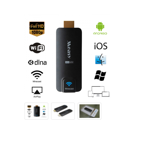 HDMI không dây Dongle Measy A2W cho Điện thoại, Máy tính bảng ra Tivi