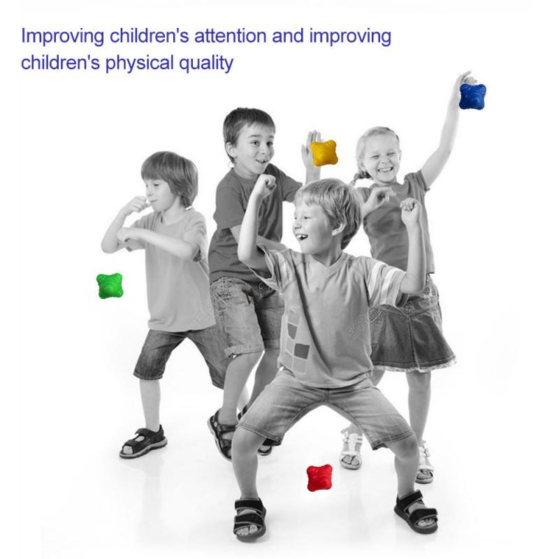1pc Silicone Reaction Ball Otudoor Indoor Sports Training Ball Reflex Exercise Fitness Ball Agility Coordination Interactive Toy