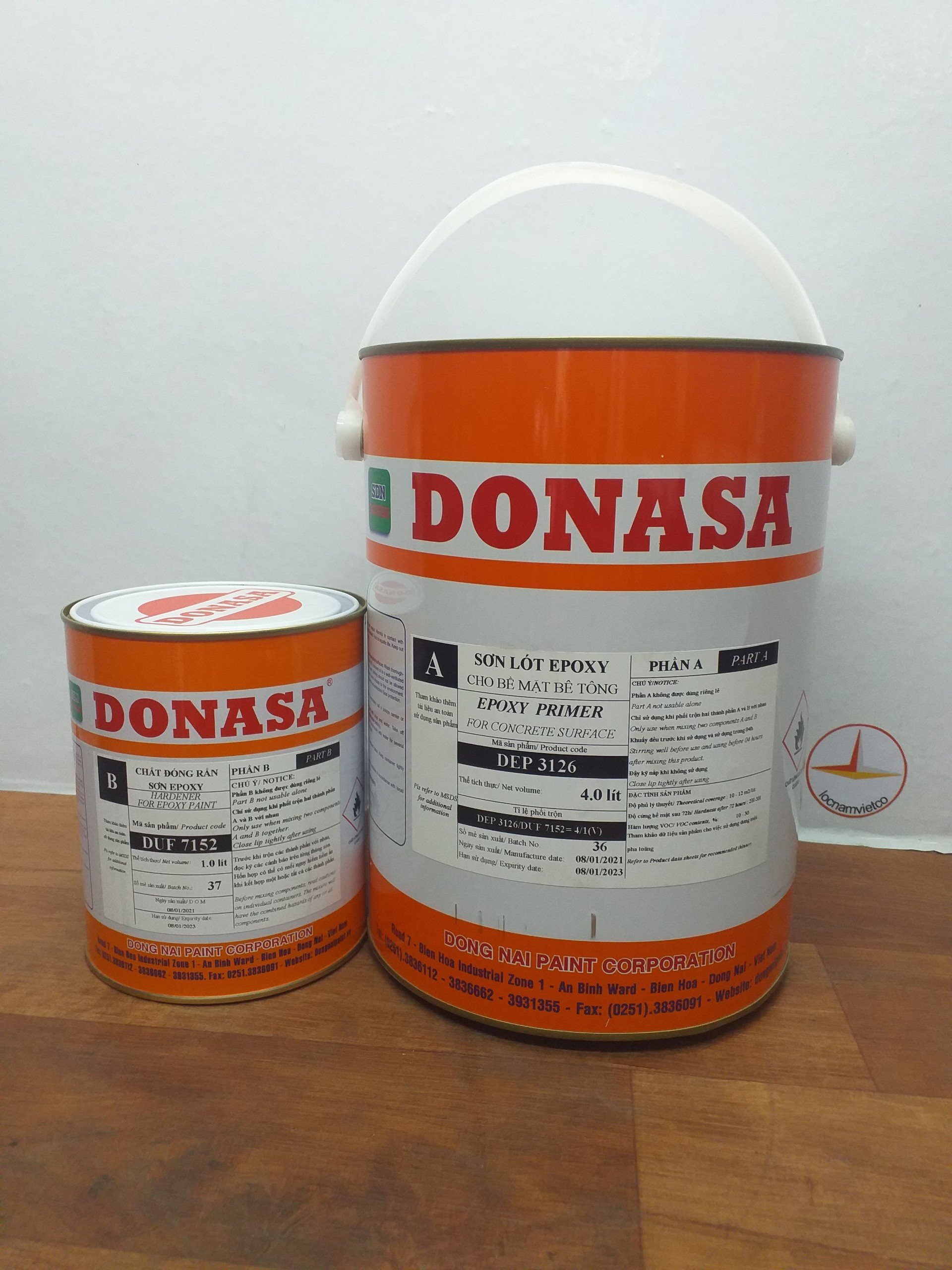 Sơn Lót sàn Bê tông Donasa DEP 3126 5L