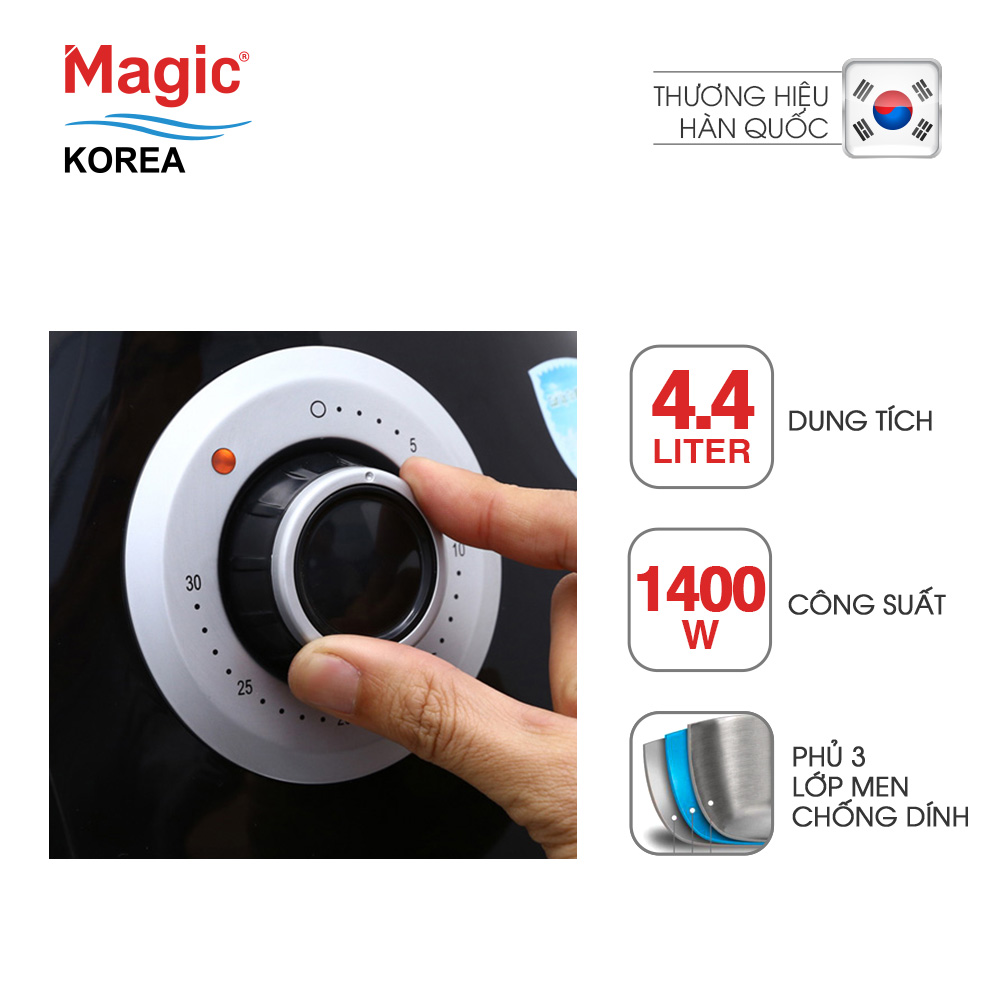 Nồi Chiên Không Dầu Magic Korea A-84 - Hàng chính hãng