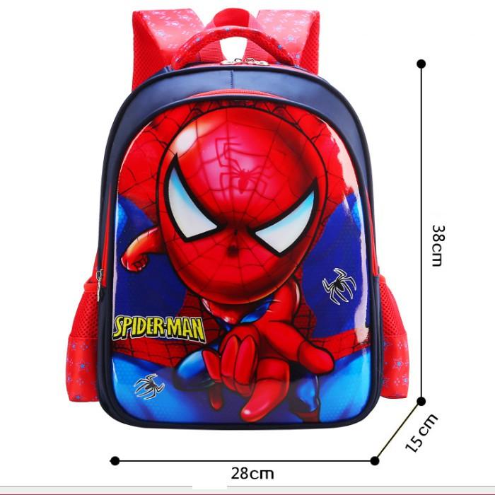 Balo trẻ em bé trai SpiderMan cấp 1 - Balo học sinh tiểu học - Cặp đi học