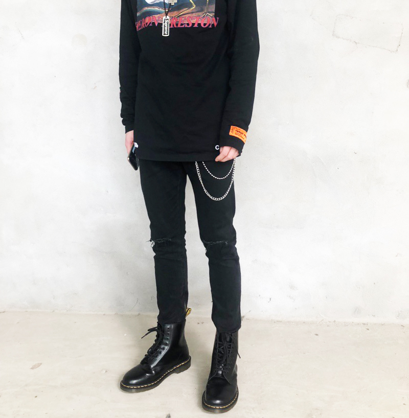 Dây xích quần titan phụ kiện unisex