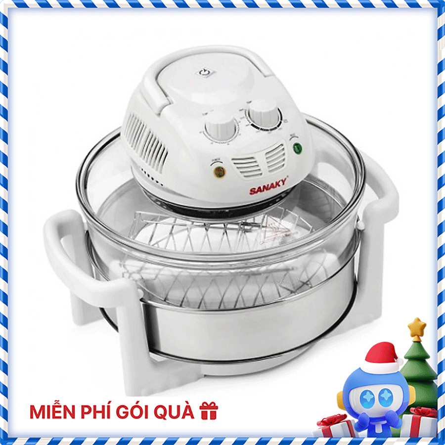 Lò Nướng Thủy Tinh Sanaky VH-158T 15 Lít - Hàng chính hãng