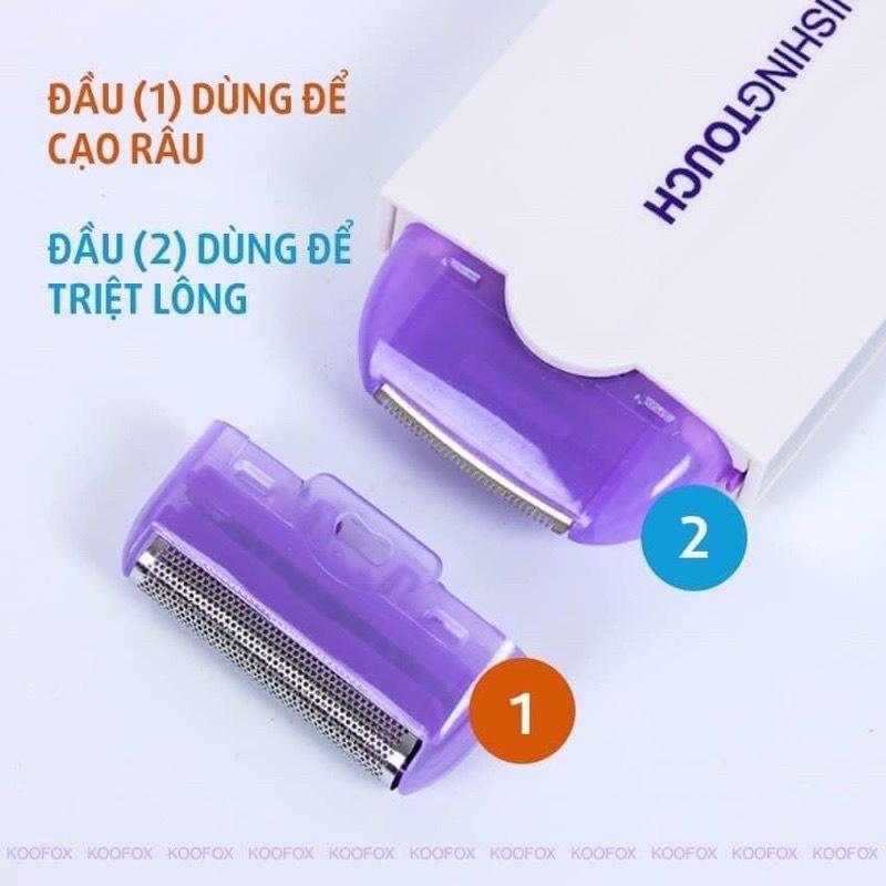 Máy Cạo Lông Gọn Nhẹ Mini Cầm Tay, Dễ Sử Dụng, Triệt Lông Cảm Ứng