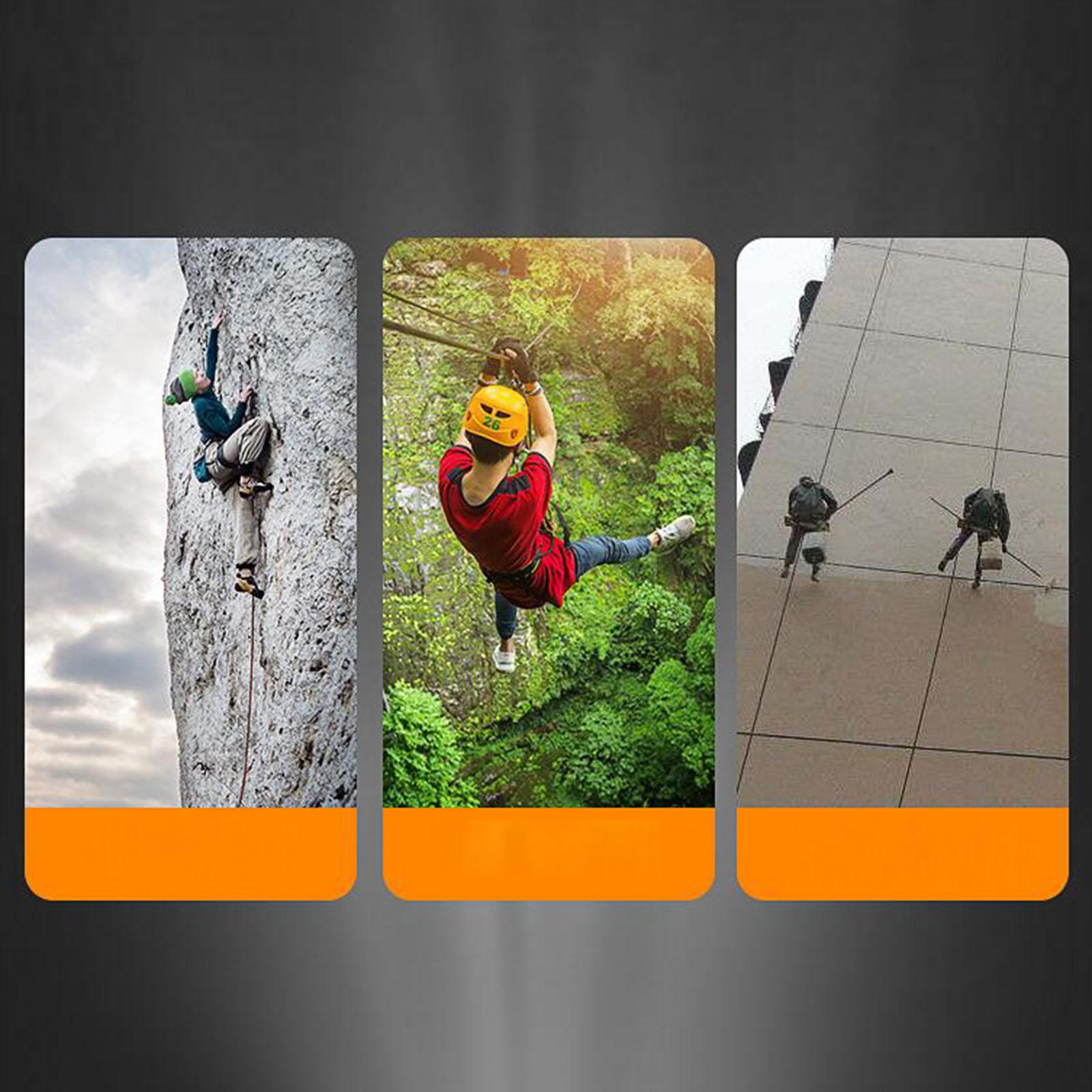 Rock Climbing Rigging Zipline Arborist Tree Climb 12mm Rope Pulley