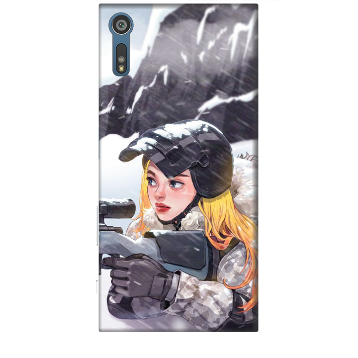 Ốp lưng dành cho điện thoại SONY XZ hình PUBG Mẫu 11