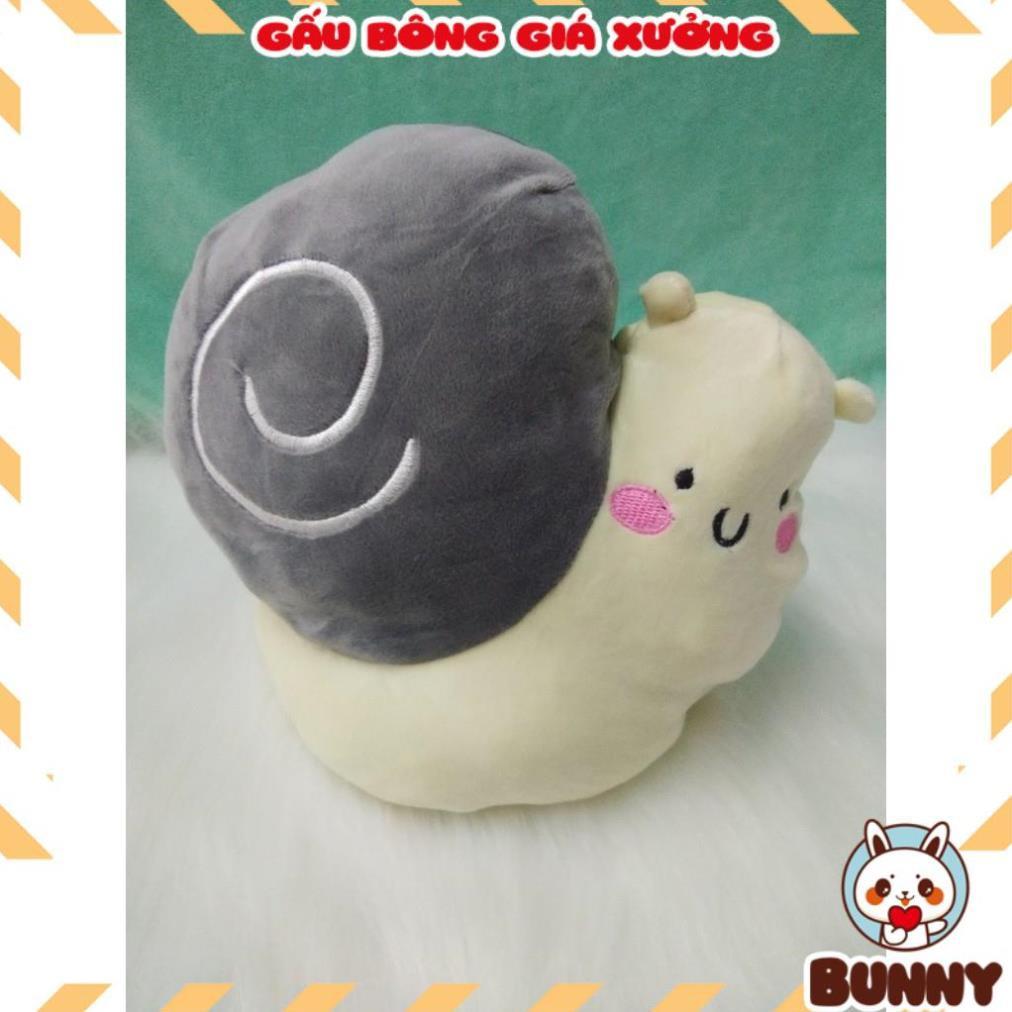 Gấu Bông Ốc Sên Cảm Xúc 2 Mặt Siêu Dễ Thương Thân thiện với trẻ nhỏ dùng cho bé ôm ngủ hoặc trang trí