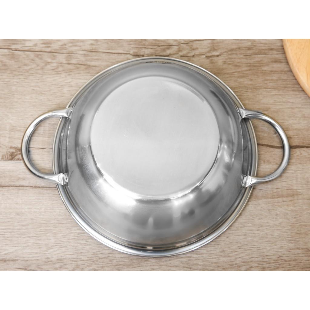 Nồi lẩu inox 1 đáy 22cm và 24cm Rainy