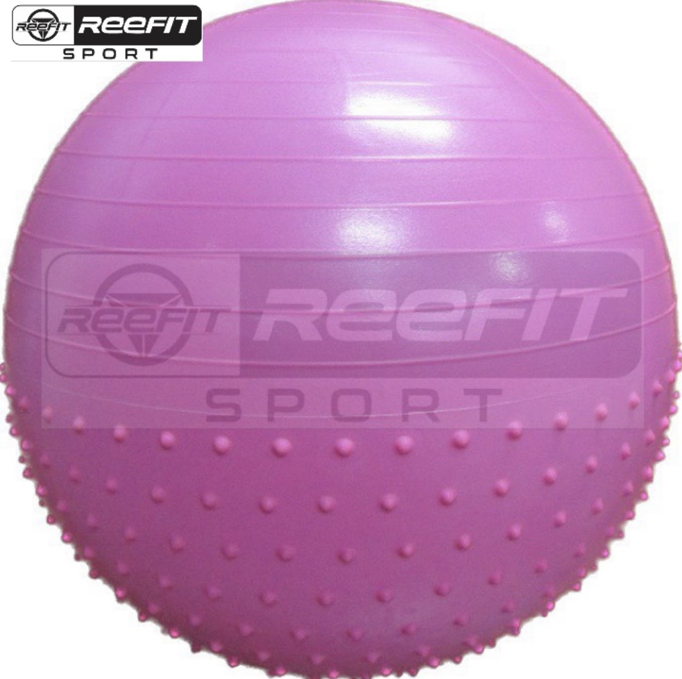 Bóng tập Yoga Ball nhập khẩu RF34001 nhiều size 55cm 65cm 75cm tặng kèm đồ bơm hơi
