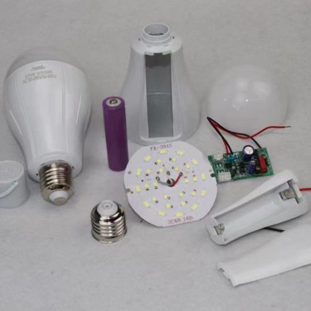 Đèn LED khẩn cấp 2 nguồn pin lưu trữ 20W HSG-WJ0113, Đèn led khẩn cấp 20W