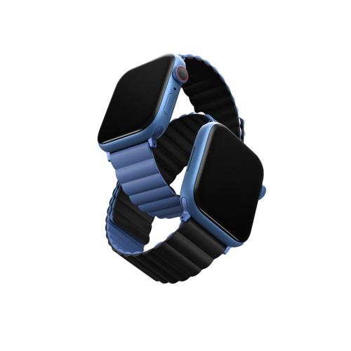 Dây đeo UNIQ Revix Reversible Magnetic Silicone Strap (38/40/41mm) For Apple Watch 1~8/ SE Hàng Chính Hãng