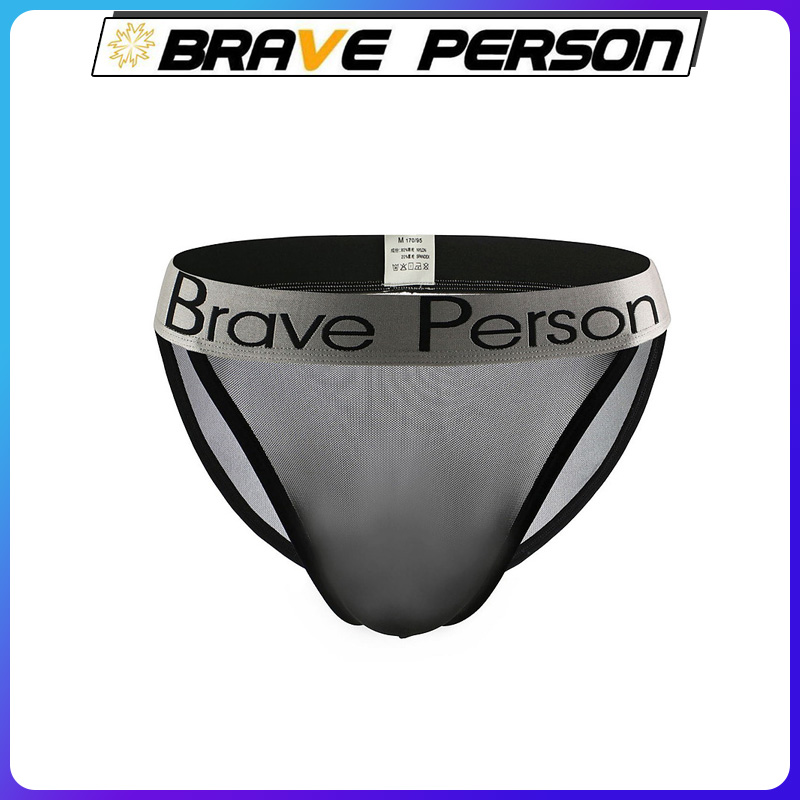 Quần Lót Nam Sexy Brave Person B1186 - Chất Liệu Xi Phông Kết Hợp Spandex Siêu Quyến Rũ Và Cá Tính - Form Dáng Ôm, Tôn Lên Vẻ Nam Tính Cùa Phái Mạnh