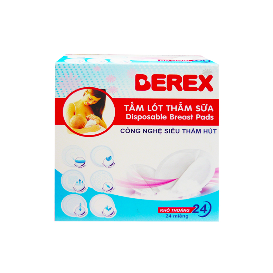 Miếng Lót Thấm Sữa Berex- Sunbaby MTS2019