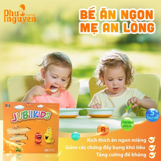 Ống Uống Giúp Bé Ăn Ngon Miệng Tiêu Hóa Tốt JubiiKids