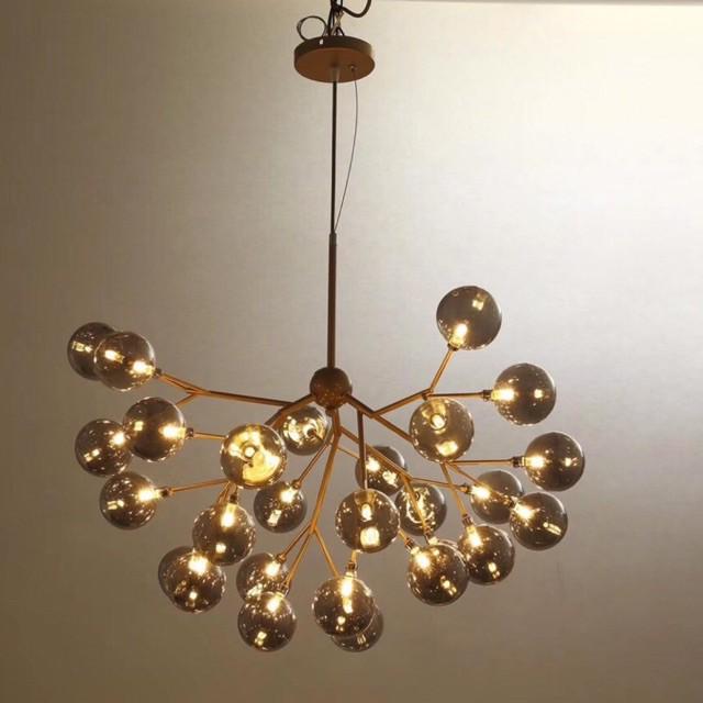 Đèn thả chùm 27 bóng, Đèn Thả bàn ăn, Đèn trang trí, decor