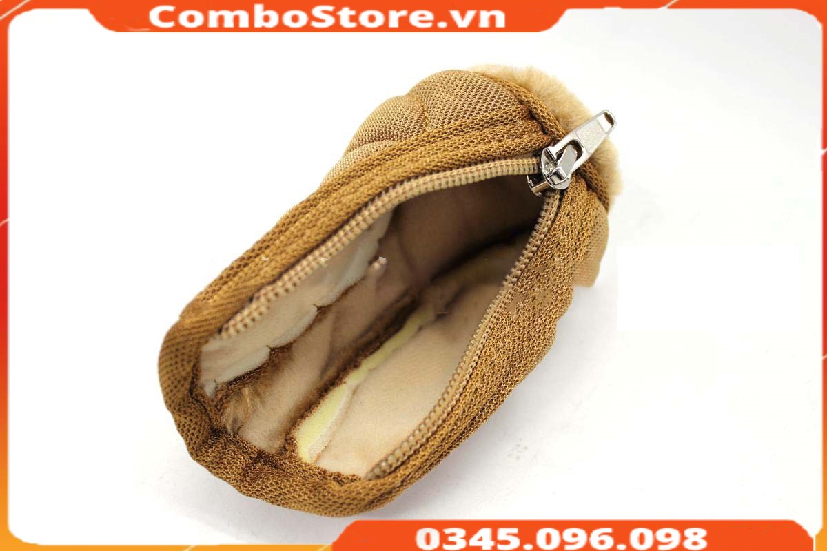 Bọc cần số ô tô - bọc cần số xe hơi vải nhung cao cấp 3P Auto