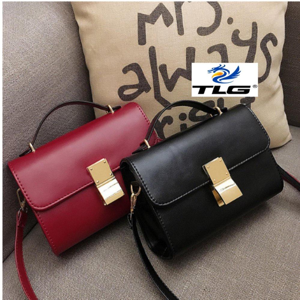 Túi nữ thời trang phong cách Hàn Quốc Đồ Da Thành Long TLG 098 2 tặng túi đựng bút chì,bút mực VPP K 335