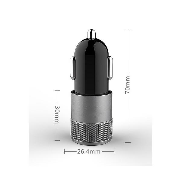 Củ Sạc Ô Tô, Xe Hơi 2 Cổng USB - CAR CHARGER