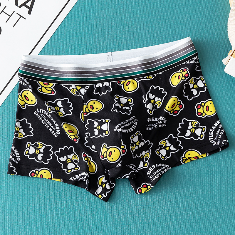 Quần Lót Nam Họa Tiết Dễ Thương Cotton Cao Cấp
