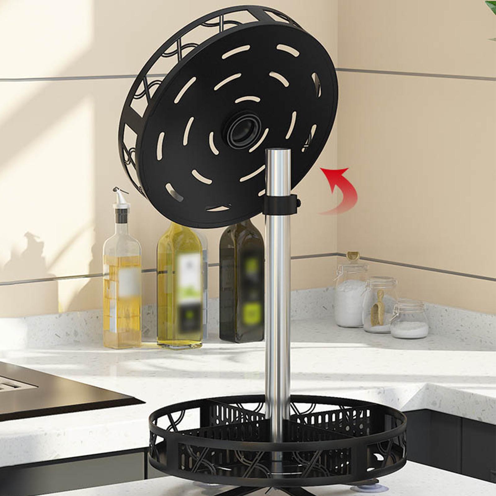 Giá Để Gia Vị Nhà Bếp 3 Tầng Xoay 360 °