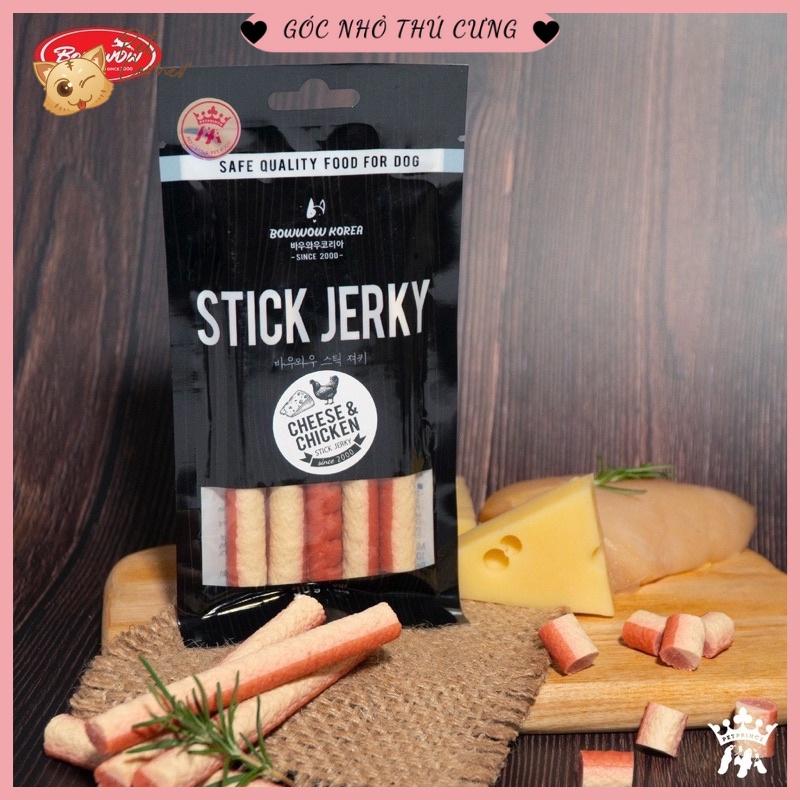 Bánh thưởng dạng que Bowwow Stick Jerky cho chó - Snack cao cấp cho thú cưng