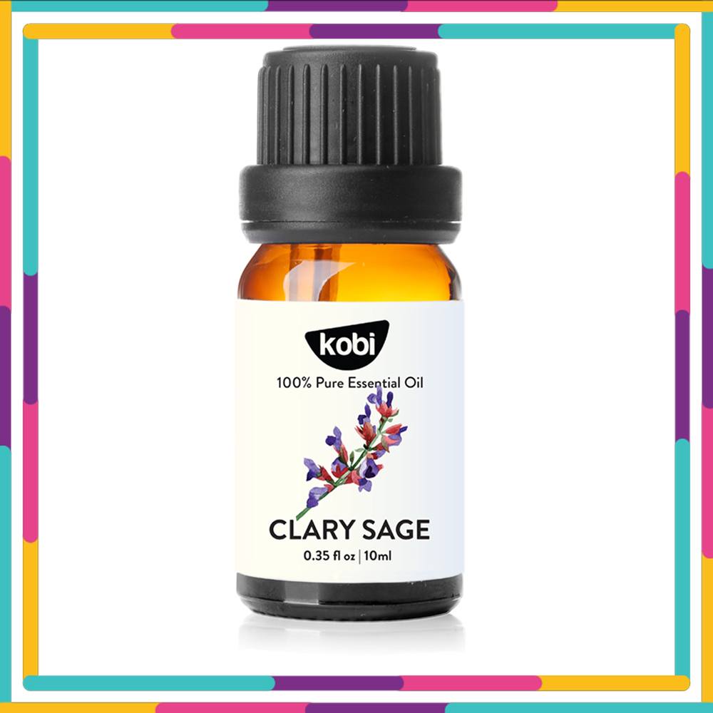 Tinh Dầu Đơn Sâm Kobi Clary Sage Essential Oil Giúp Ngăn Ngừa Viêm Nhiễm, Chống Trầm Cảm Hiệu Quả