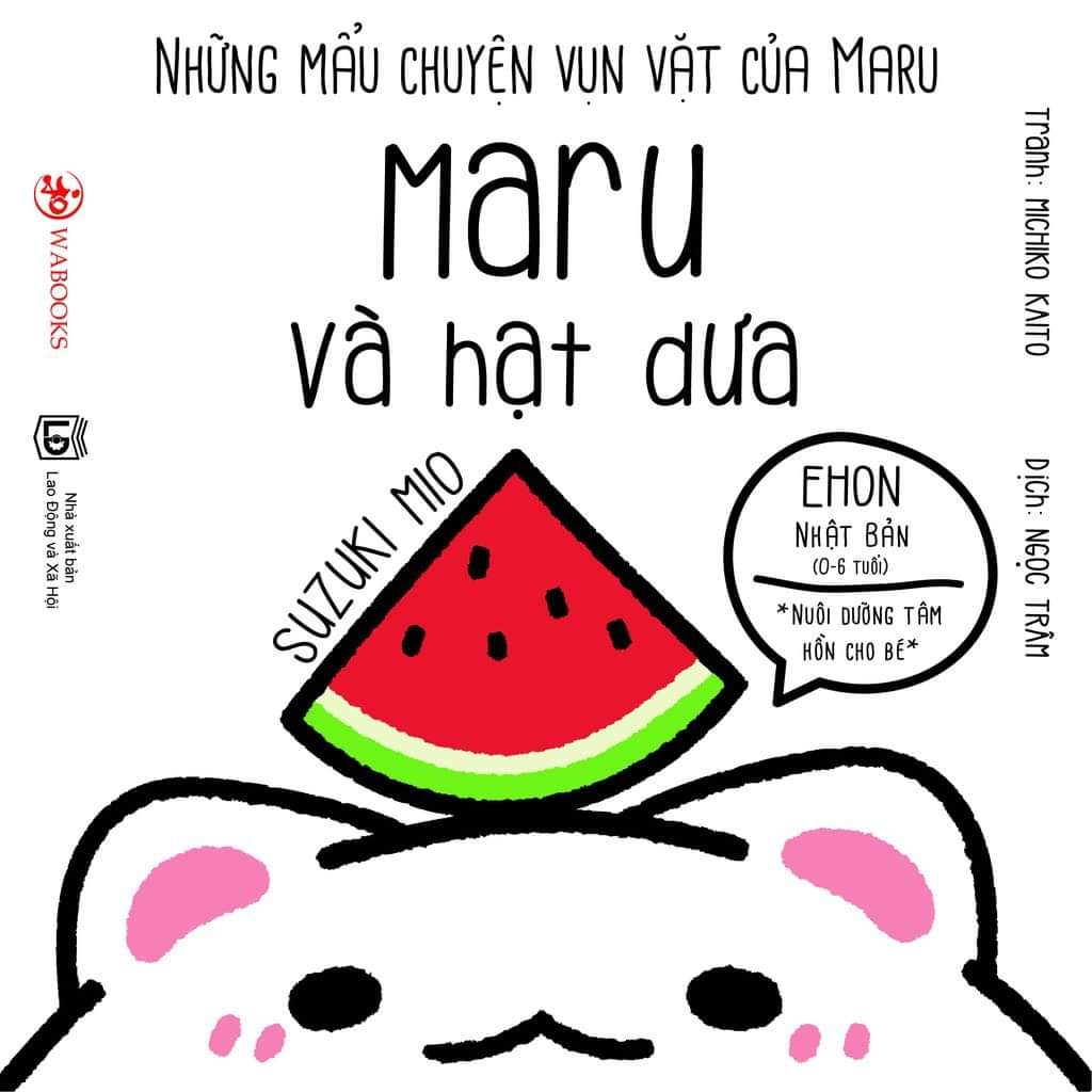 Sách Ehon- Những mẩu chuyện vụn vặt của Maru( Bộ 6 cuốn)