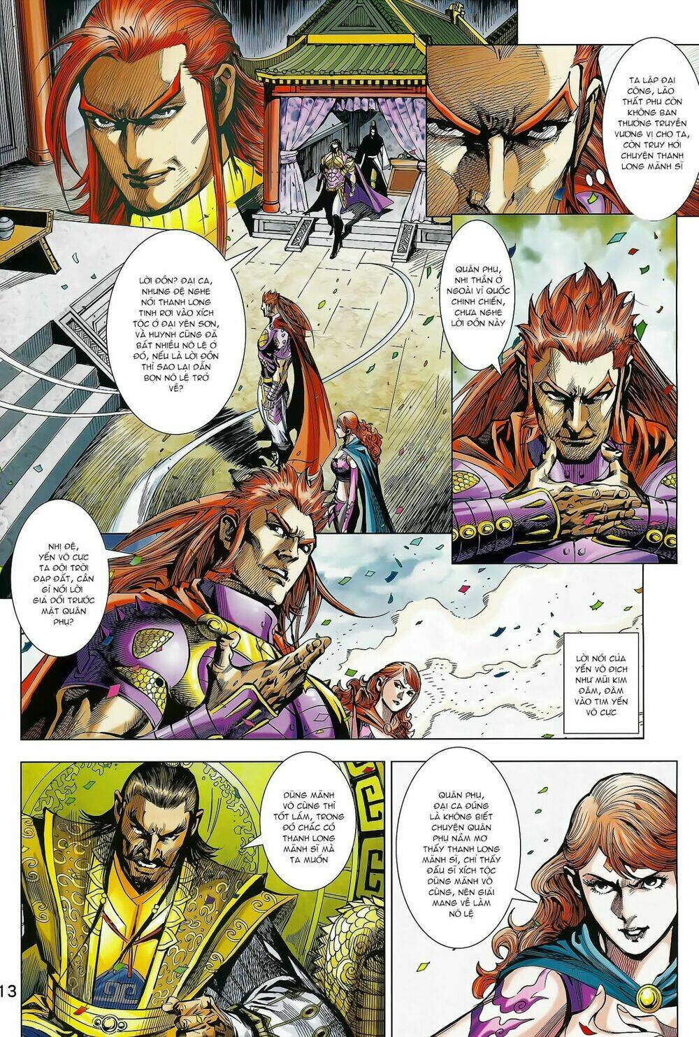 xuân thu mãnh sĩ chapter 11.1 13