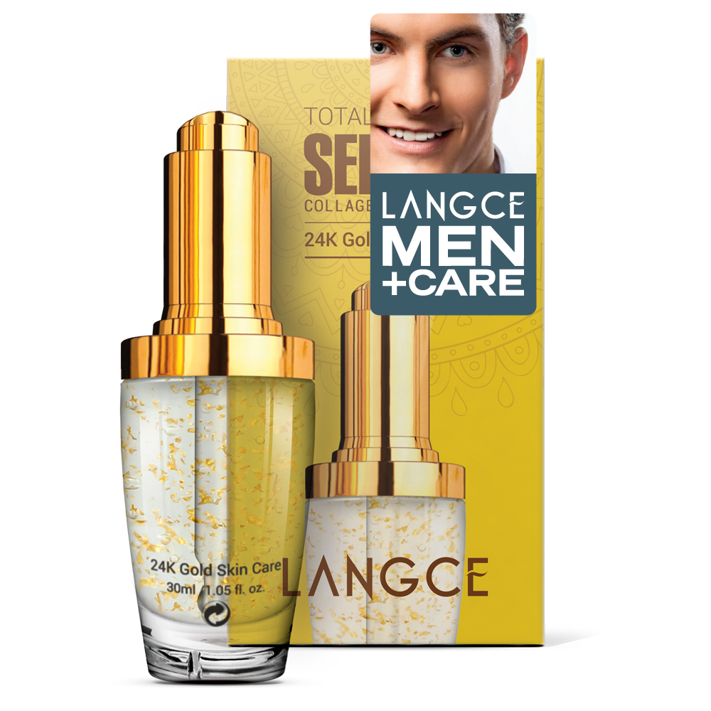 SERUM 24K - DƯỠNG TRẮNG DA GIỮ ẤM CHỐNG LÃO HÓA 30ml LANGCE dành cho Nam