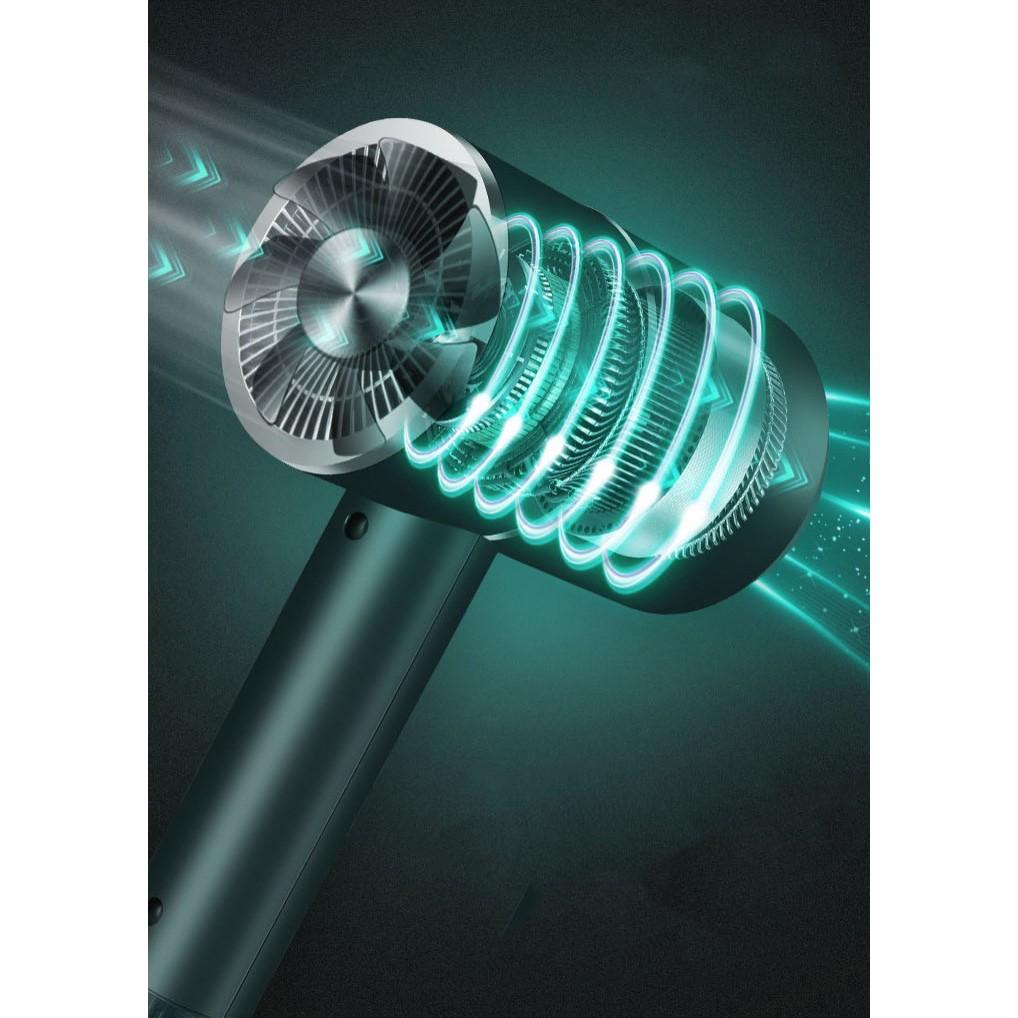 Máy sấy tóc đa năng công suất mạnh mẽ độ ồn thấp Green Anion Power