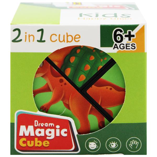 Rubik 3D Biến Hình Khủng Long - Thử Thách Siêu Trí Tuệ 2689-1B/2B/3B