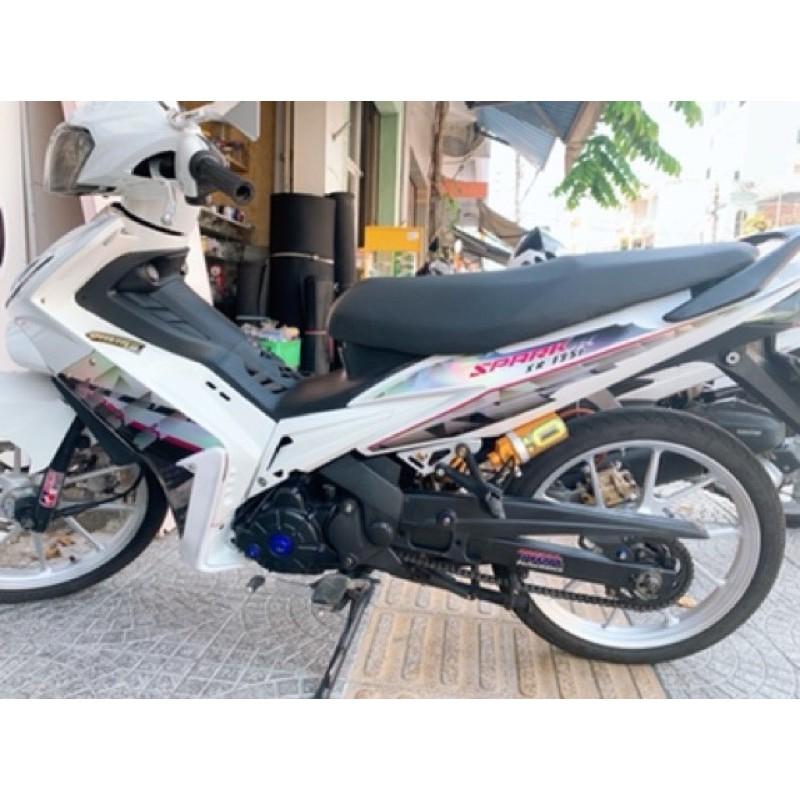 Tem exciter 2010 spark bạc crom