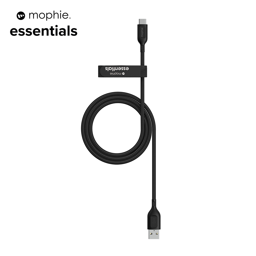 Cáp mophie Essentials USB-A to USB-C 1M - Hàng chính hãng