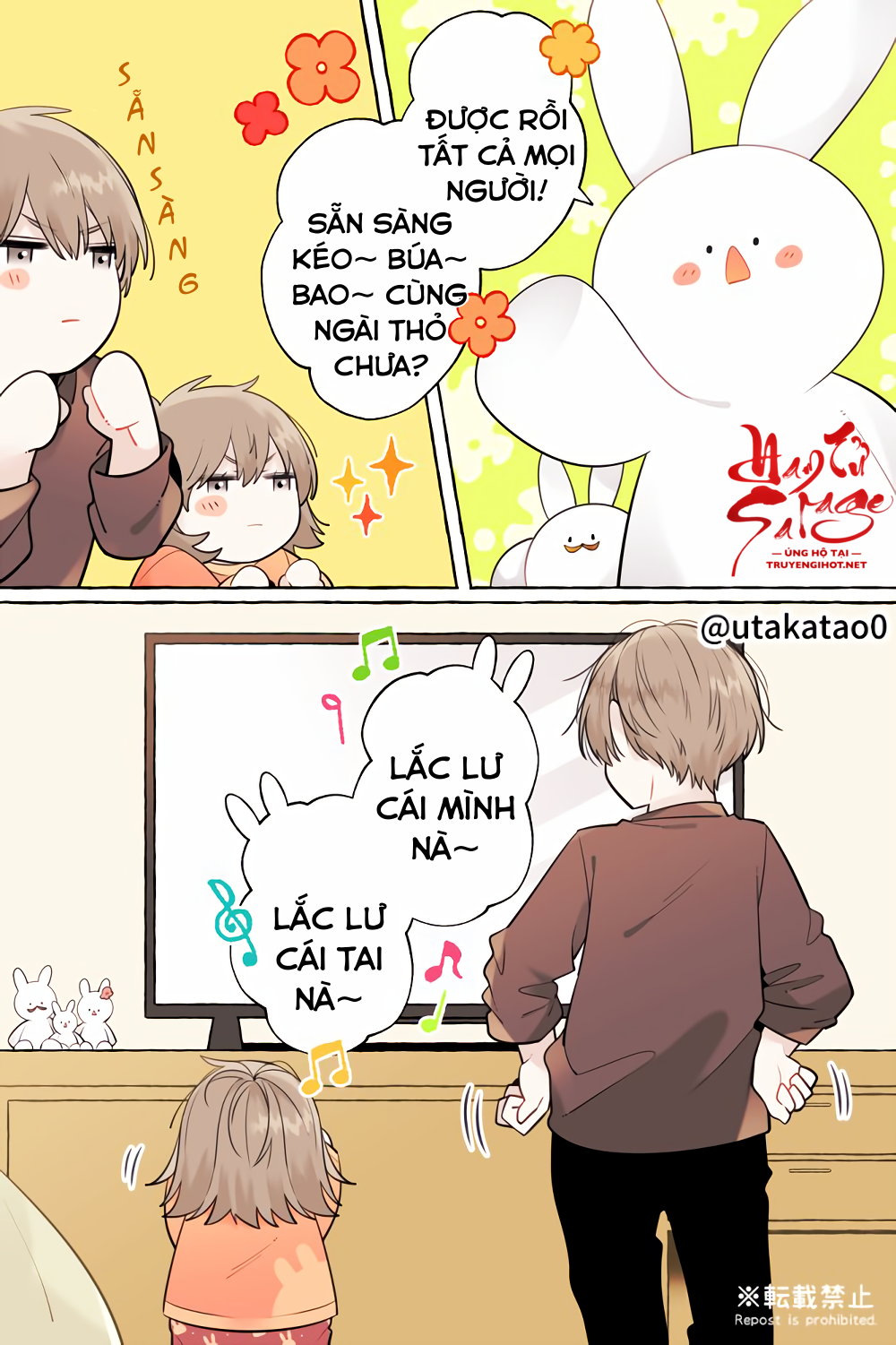 papa khi đi làm và khi ở nhà chapter 37 2