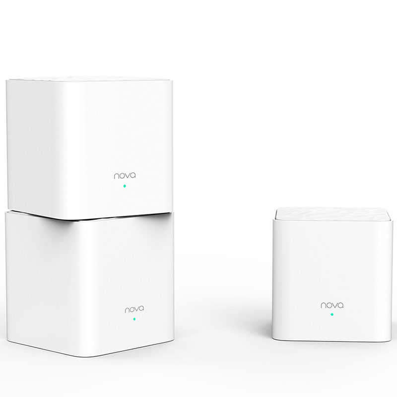 Hệ thống phát wifi chuẩn 1200 Mbps băng tần kép Wireless Router Nova MW3 Tenda hàng chính hãng