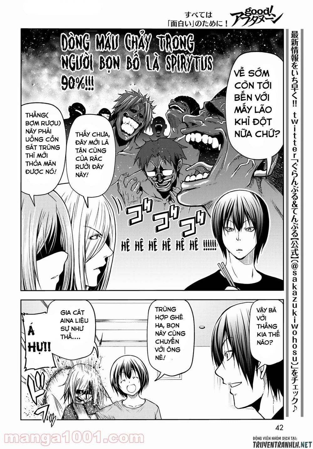 cô gái thích lặn - grand blue chapter 69 5