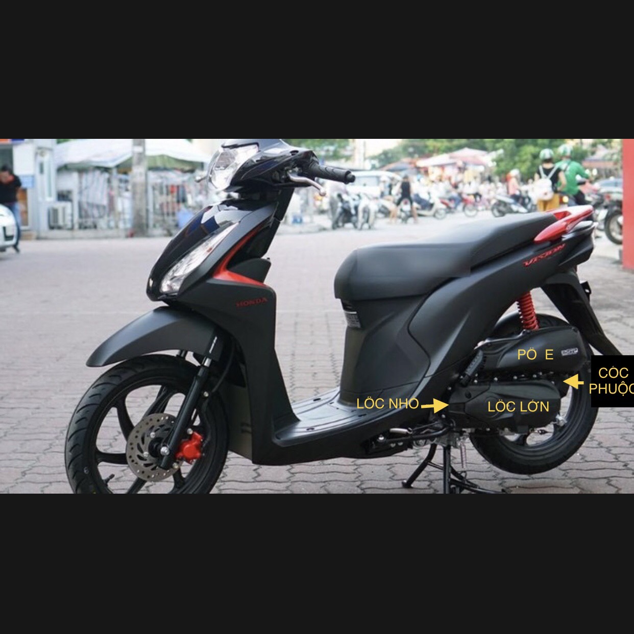 COMBO ỐP PHỤ KIỆN TRANG TRÍ VISION 2014 2015 2016 2017 2018 2019 2020 CROM
