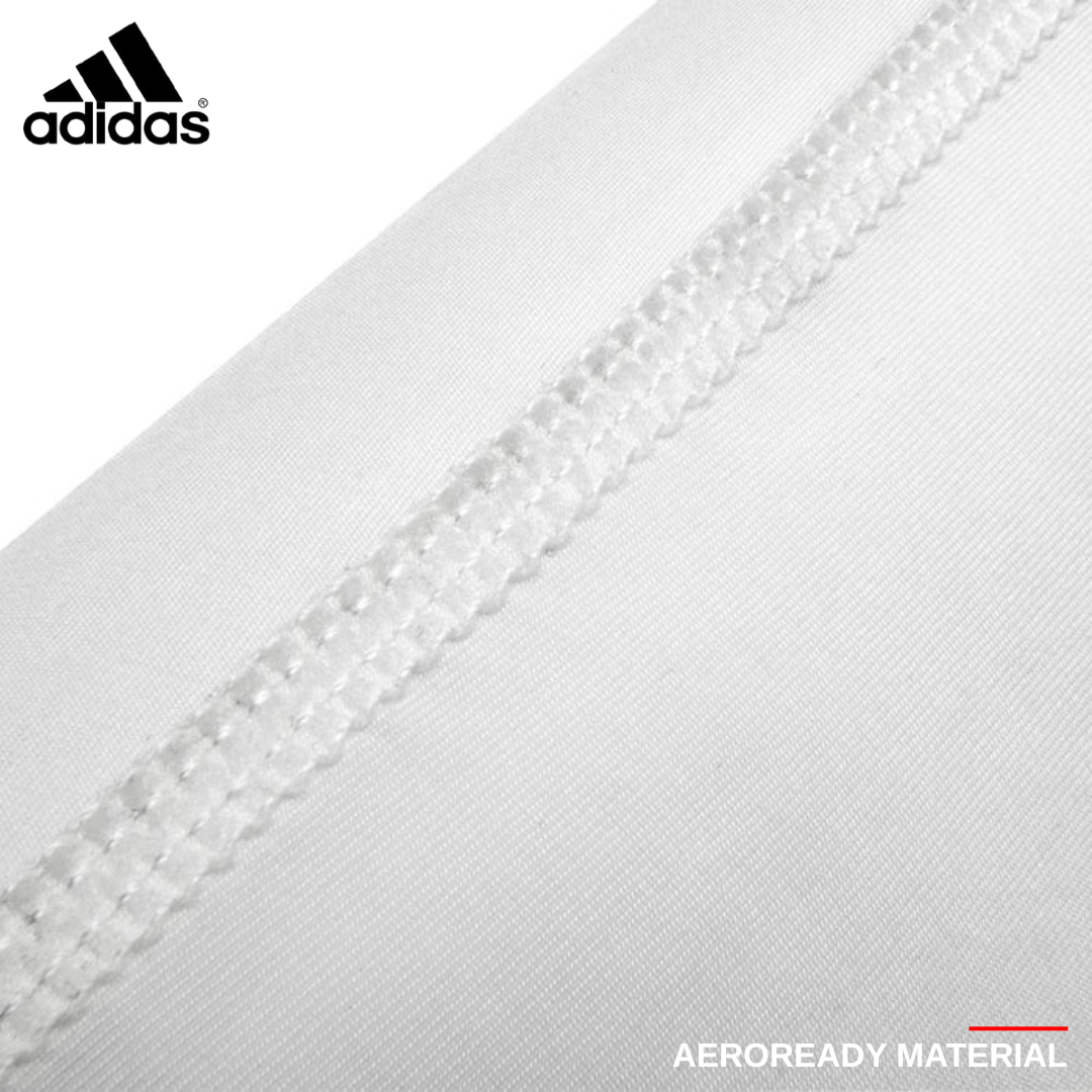 Băng Bảo Vệ Cánh Tay ADIDAS ADSL-1301WH Aeroready Compression Arm Sleeve (1 Cặp) - Hàng Chính Hãng