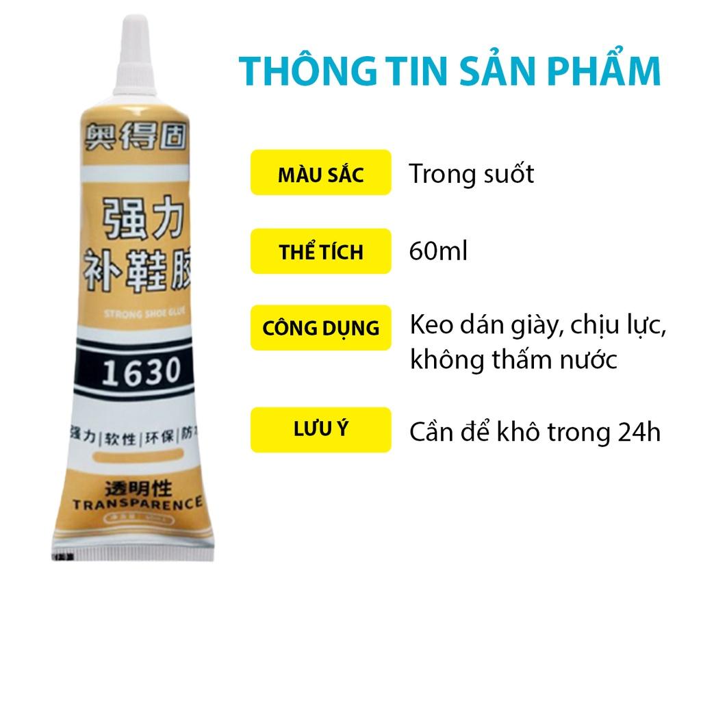 Keo dán giày thể thao, giày da trong suốt siêu dính dùng nhiệt (Mã 1630)